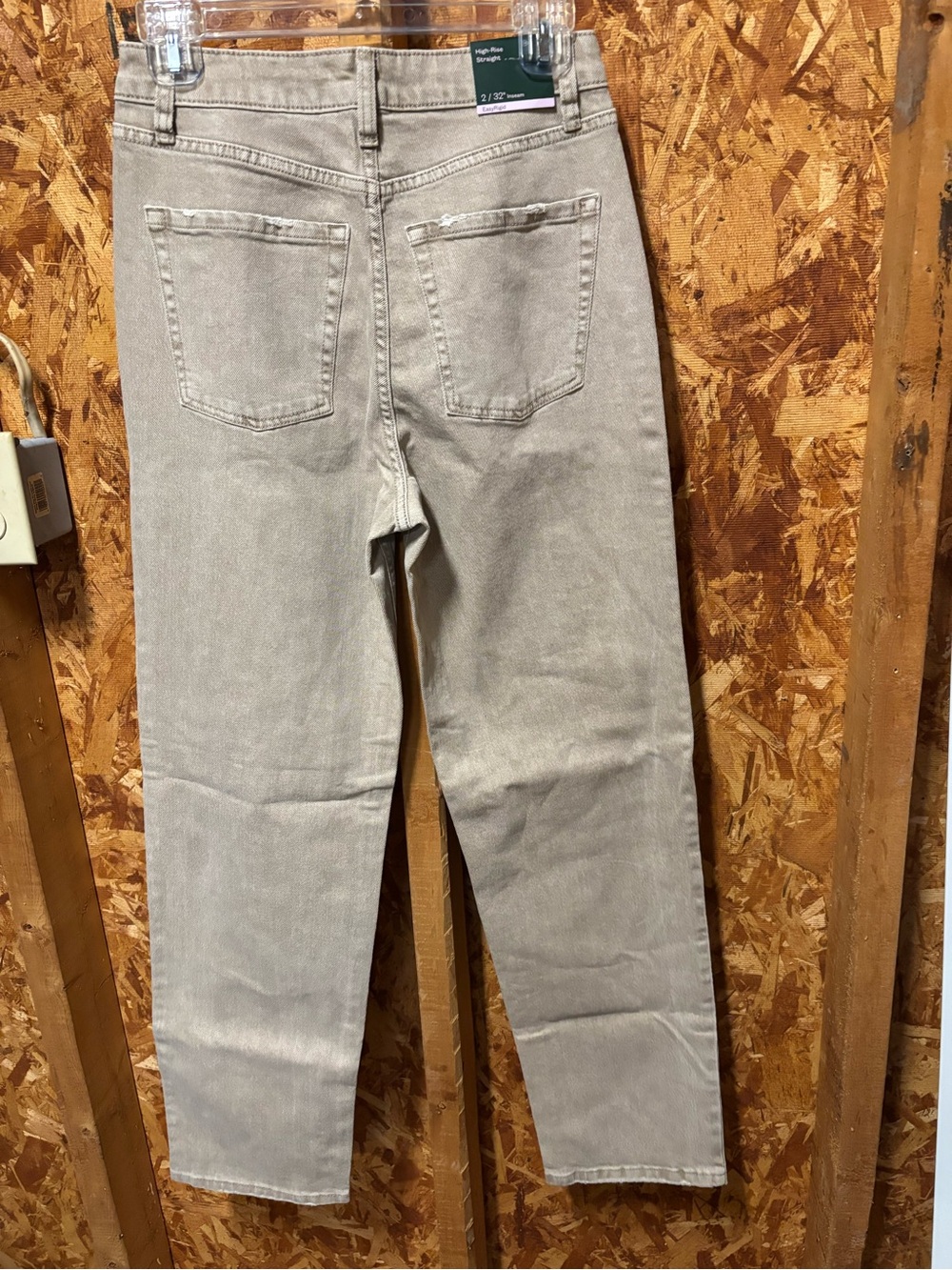 Wild Fable Women’s Distressed Light Brown Jeans with Ripped Details - Picture 7 of 7